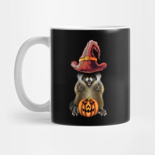 Raccoon Halloween Mug